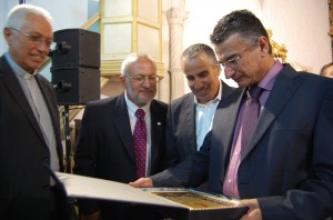 Marcelino Cerdeña, Mario Cabrera y Javier Suleimán